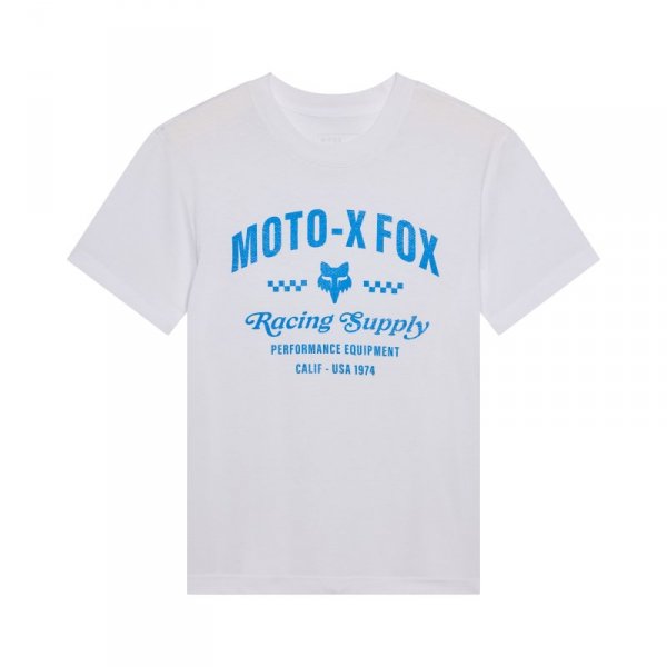 T-SHIRT DAMSKI FOX SUPPLY WHITE M