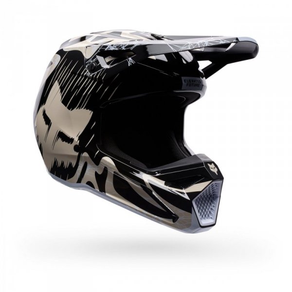 KASK MOTOCYKLOWY FOX V1 DIFFUSE SE BLACK M