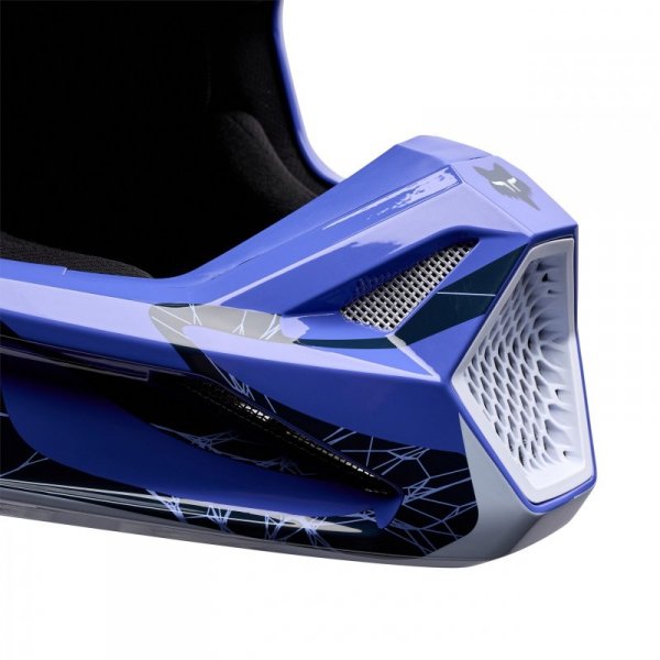 KASK MOTOCYKLOWY FOX V1 DIFFUSE SE PURPLE DOVE S