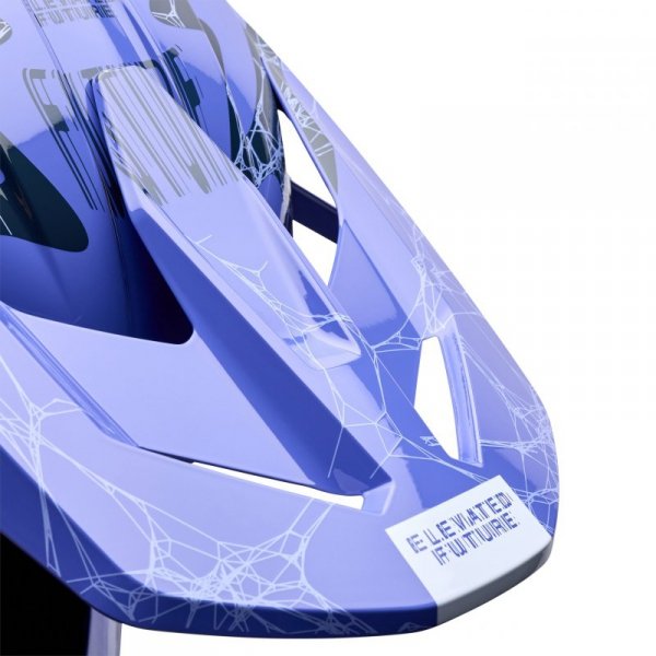 KASK MOTOCYKLOWY FOX V1 DIFFUSE SE PURPLE DOVE XL