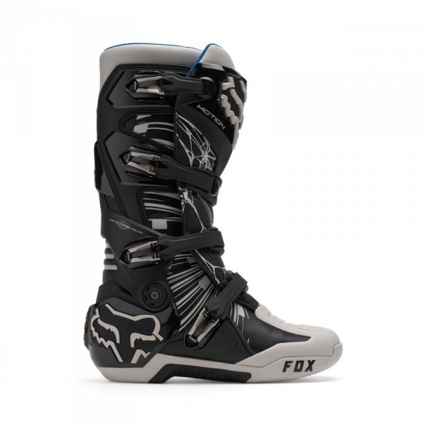 BUTY MOTOCYKLOWE FOX MOTION DIFFUSE SE BLACK GREY 12