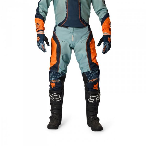 SPODNIE MOTOCYKLOWE FOX 180 IMAGE PRINT ARCTIC BLUE 32