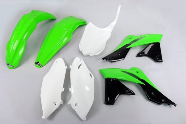 UFO KOMPLET PLASTIKÓW KAWASAKI KXF 250 (13-16) KOLOR OEM (2016)