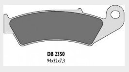 Delta Braking klocki hamulcowe przód Honda 600 XR R 88-90