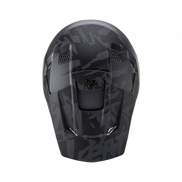 KASK MOTOCYKLOWY CROSS JUNIOR LEATT MOTO 3.5 STEALTH YL (53-54cm)