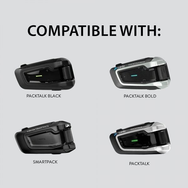 Zestaw słuchawkowy Audio Kit Głośniki + Mikrofony do interkomu CARDO PACKTALK