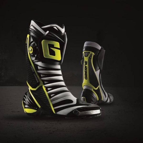 Buty motocyklowe GAERNE GP1 EVO SPORTOWE czarne/ fluor