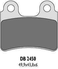 DELTA BRAKING klocki hamulcowe przód Beta 80 Evo/Junior 09-11