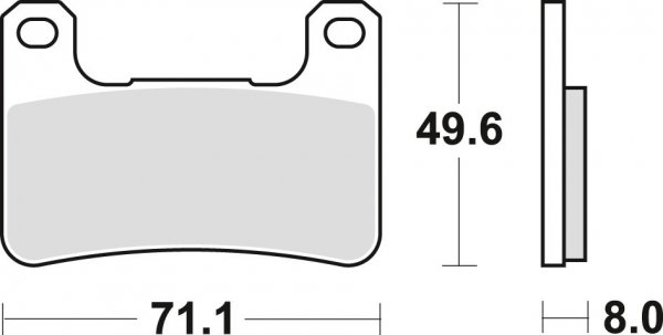 TRW klocki hamulcowe przód Suzuki DL 1000 XTA V-Strom (17-)