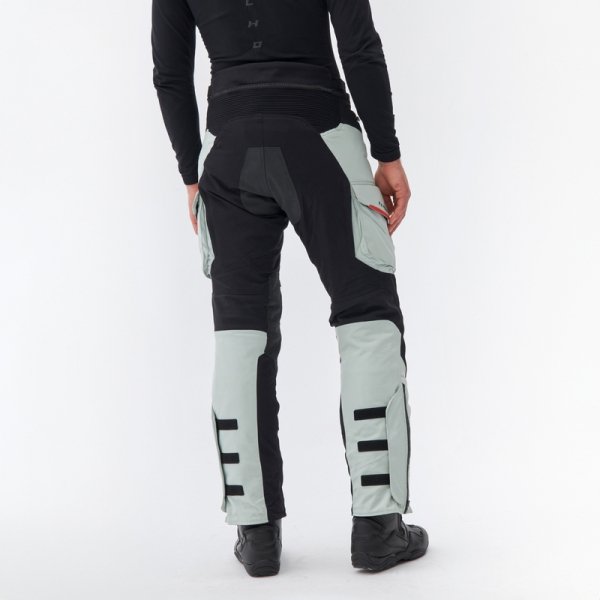 SPODNIE MOTOCYKLOWE TEKSTYLNE REBELHORN RANGE GREY BLACK RED 3XL