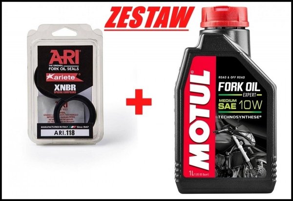 ARIETE USZCZELNIACZE PRZEDNIEGO ZAWIESZENIA OLEJOWE / SUZUKI GSX-R 1000 08-13