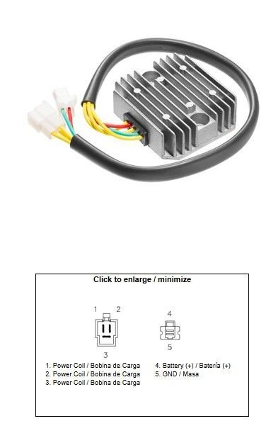 DZE REGULATOR NAPIĘCIA HONDA XR 650L 93-17 (OEM 31600-MY6-671) (12A)