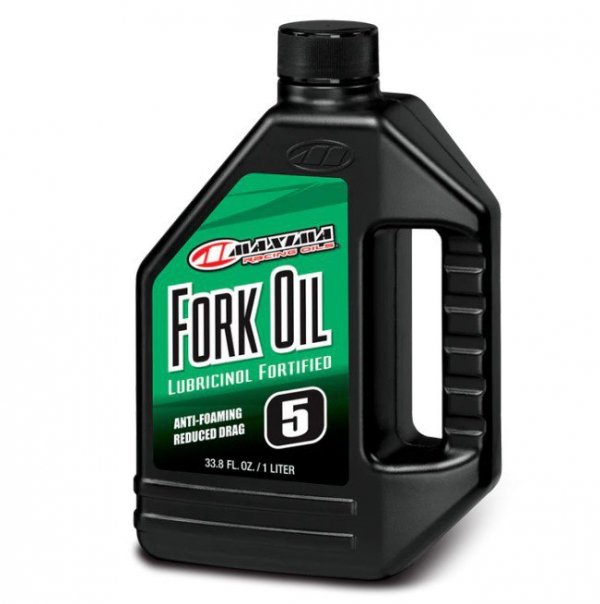 MAXIMA RACING OILS OLEJ DO TELESKOPÓW / AMORTYZATORÓW / ZAWIESZENIA FORK OIL STANDARD HYDRAULIC 5WT. 1 LITR (12) (AKC)