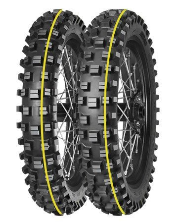 MITAS OPONA 120/90-18 TERRA FORCE-EX XT SUPER EXTREME 65M TT TYŁ (ŻÓŁTY PASEK) DOT 04/2026 (460103) (zamiennik:70000286)