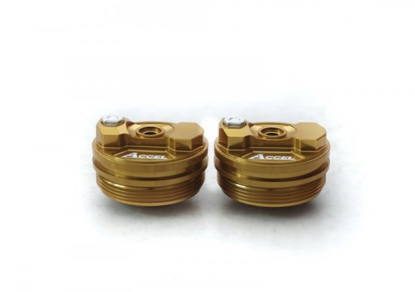 ACCEL KOREK GÓRNY (NAKRĘTKA) AMORTYZATORA PRZEDNIEGO Z REGULACJĄ HONDA CRF 250R 18-20, CRF 450R/RX 17-20, CRF 250RX 19-20, CRF 4