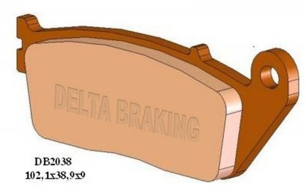 DELTA BRAKING KLOCKI HAMULCOWE KH14 / KH226 PRZÓD BMW C 600/650 12-22, CAGIVA NAVIGATOR 1000 00-05, HONDA CBR 250 11-22, CB 300 