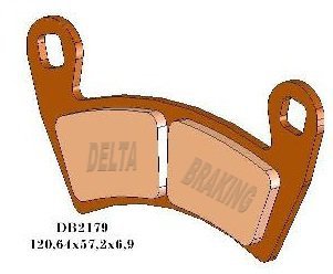 DELTA BRAKING KLOCKI HAMULCOWE KH452 POLARIS - ZASTĘPUJĄ DB2179MX-D DB2179QD-D