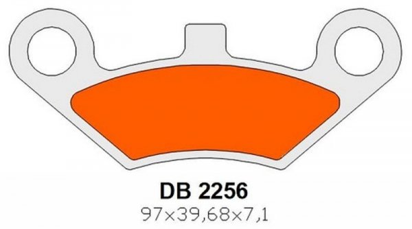 DELTA BRAKING KLOCKI HAMULCOWE KH453 PRZÓD CF MOTO CF 500/625/800 TERRALANDER 11-15