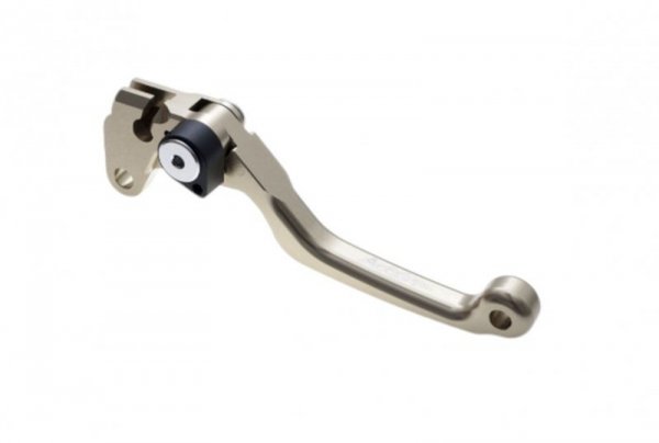 ACCEL DŹWIGNIA (KLAMKA NIEŁAMKA) SPRZĘGŁA YAMAHA/SUZUKI RM 125/250 92-08, DRZ 400 KOLOR TYTANOWY - PROMOCJA