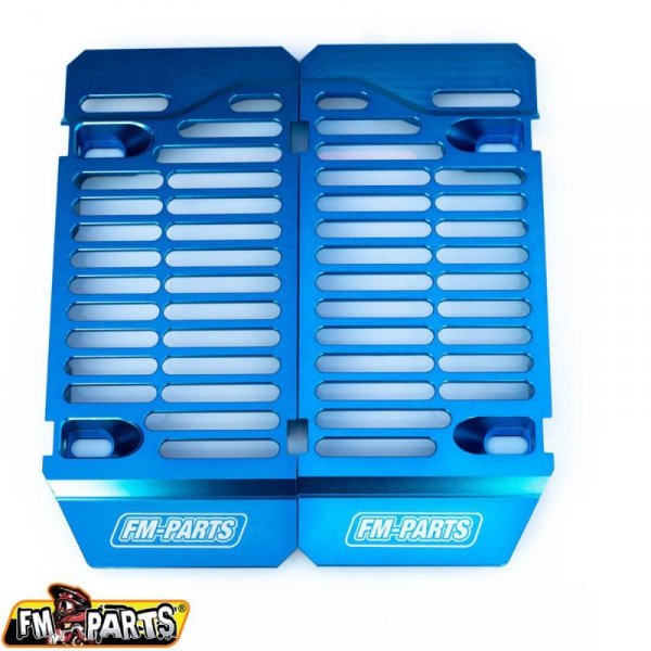 FM-PARTS OSŁONY CHŁODNICY (KRATKI) ALUMINIUM SHERCO 14-24 KOLOR NIEBIESKI