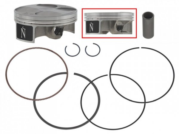 NAMURA TŁOK YAMAHA WR 250F / YZ 250FX (WRF 250 / YZF 250FX) 20-21, YZ 250F (YZF 250) 19-21 (STD=76.95MM) KUTY (PIERSCIENIE FX-40