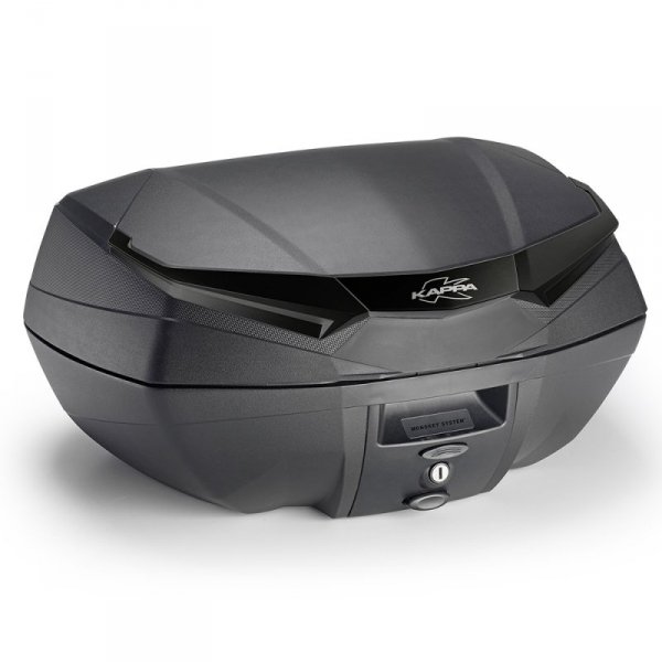 KAPPA KUFER CENTRALNY 49L MONOKEY K4900NN KVANGUARD Z CZARNYMI WSTAWKAMI - NOWOŚĆ