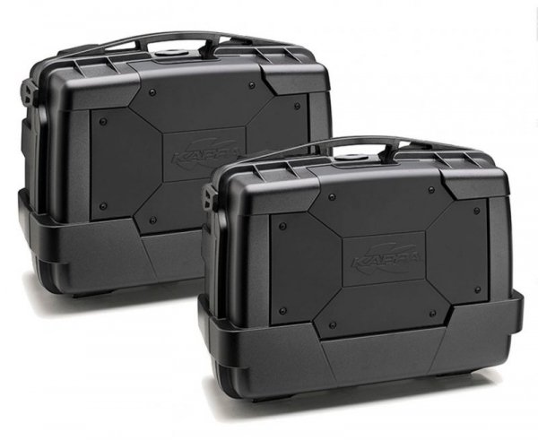 KAPPA KUFRY BOCZNE 33L MONOKEY KGR33N GARDA BLACK LINE LITE (PARA = 2SZT) + DODATKOWY ZAMEK
