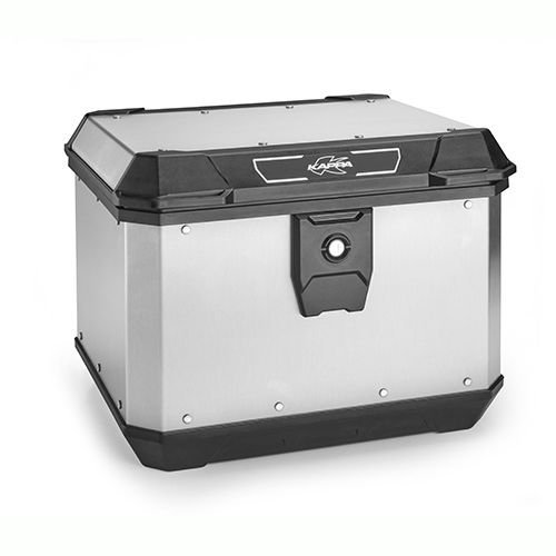 KAPPA 2026/01 KUFER CENTRALNY MONOLOCK 50L KMX500A KMETROBOX ALUMINIOWY SREBRNY