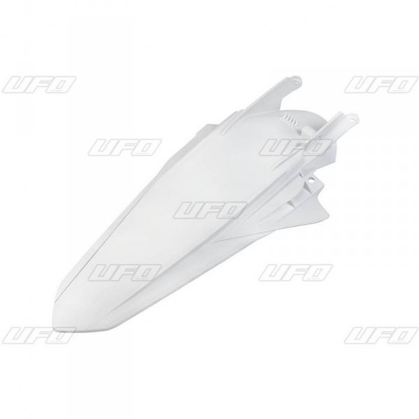 UFO BŁOTNIK TYŁ KTM EXC 125 20-21, EXC/EXCF(EXC-F) 150/250/300/350/450/500 TPI 20-2023 KOLOR BIAŁY (Z PINAMI) ENDURO