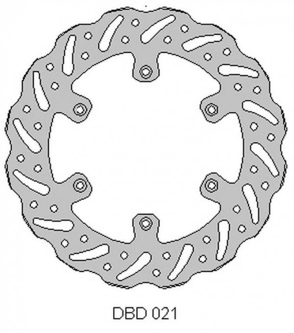 DELTA BRAKING TARCZA HAMULCOWA PRZÓD SUZUKI RM 125 88-10, RM 250 88-10, DRZ 250 01-07, YAMAHA YZ 125 01-16, YZ/YZF/WR 250 01-16,