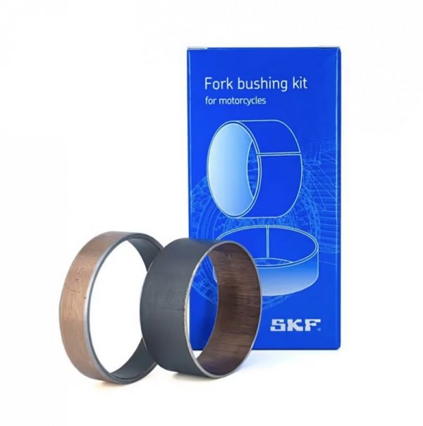 SKF TULEJKI (PANEWKI) PRZEDNIEGO ZAWIESZENIA ZEWNĘTRZNA I WEWNĘTRZNA (OUTSIDE + INSIDE FORK BUSHING) KYB (KAYABA) 41 TYPE 2 - KOMPLET NA JEDNĄ LAGĘ