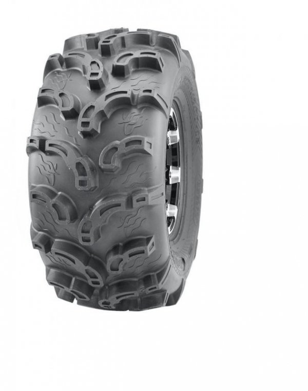 WANDA OPONA ATV 25X10.00-12 6PR P375 50J TL TYŁ STANDARD (PODWÓJNY BIAŁY PASEK) DOT 05/2026 (WYSOKOŚĆ BIEŻNIKA 27MM)