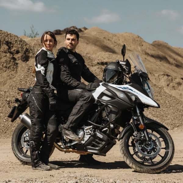 SPODNIE TEKSTYLNE MESH Z MEMBRANĄ OZONE JET II BLACK XXL