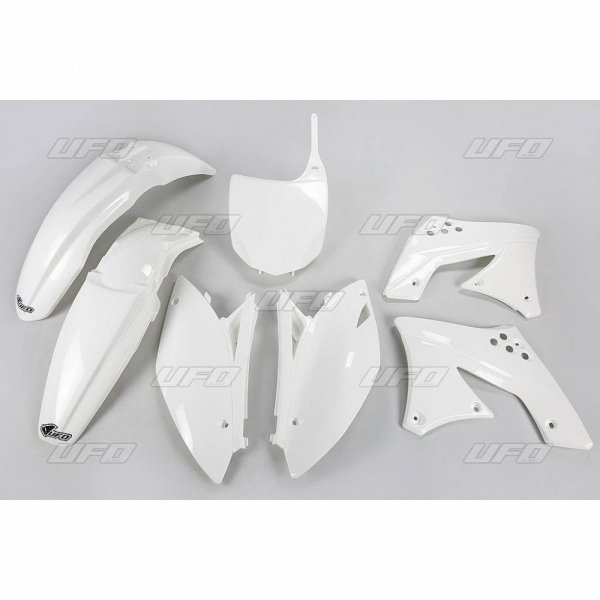 UFO KOMPLET PLASTIKÓW KAWASAKI KXF 250 '09-'12 KOLOR BIAŁY