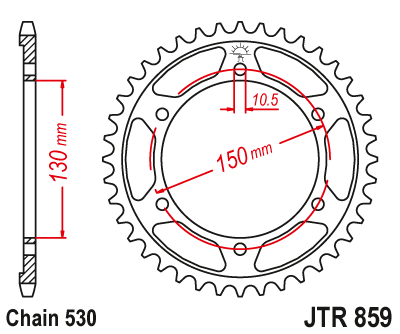 DID JT zestaw napędowy Yamaha FJ1200  (86-90)