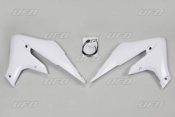 UFO OSŁONY CHŁODNICY YAMAHA WRF 250 '20-'22 , WRF 450 '19-'22 KOLOR BIAŁY