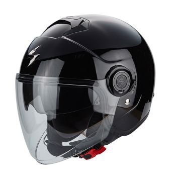 Scorpion EXO-CITY II kask motocyklowy czarny połysk