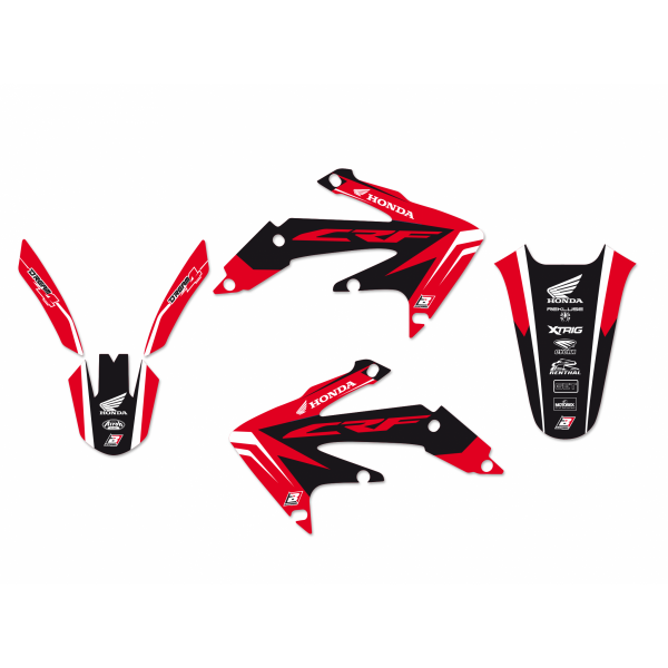 BLACKBIRD KOMPLET NAKLEJEK (OKLEINA) HONDA CRF 450X (04-16) Dream4
