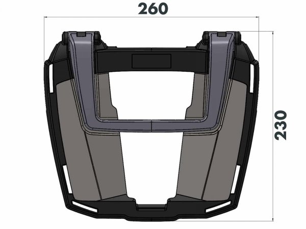 Hepco &amp; Becker stelaż Easyrack Honda NC 700 S (2012-2013)/750 S/DCT (2014-)