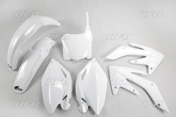 UFO KOMPLET PLASTIKÓW HONDA CRF 250R '08-'09 KOLOR BIAŁY