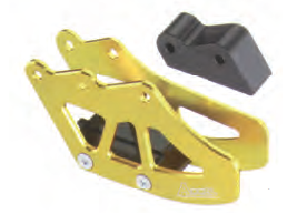 Accel prowadnica łańcucha - Kawasaki KX 125/ 250 (97-06) - zielony, złoty