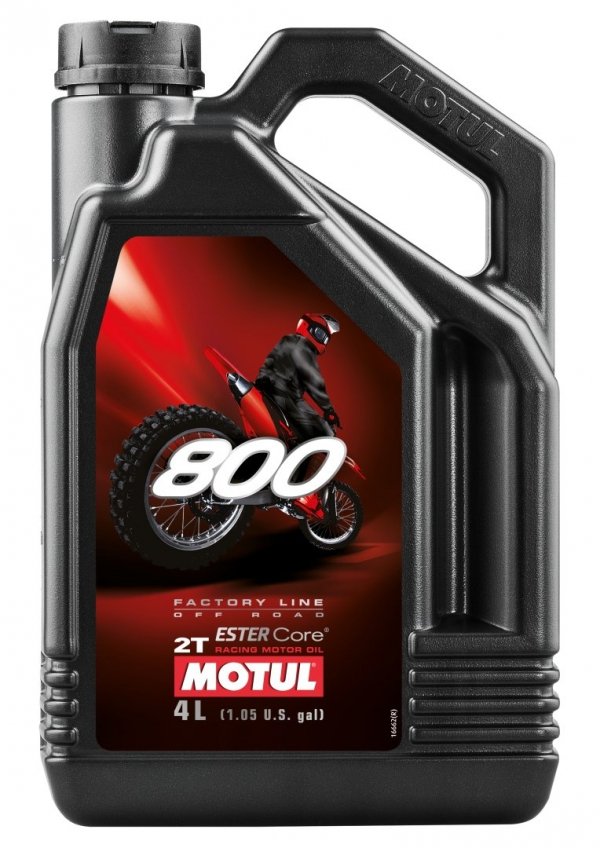 MOTUL 800 2T OLEJ SILNIK 4L SYNTETYCZNY OFFROAD