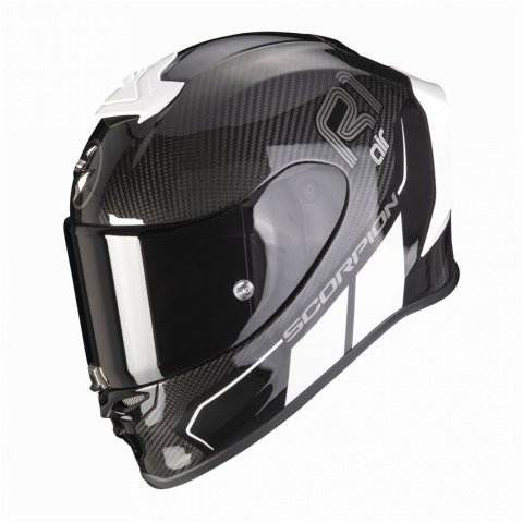  SCORPION KASK EXO-R1 CARBON CORPUS2 BK-WH