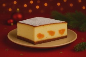 Sernik z mandarynkami