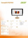 Monitor 27 cali  ConceptD CP3271UV QHD ZeroFrame 165Hz