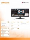 Monitor 29WP500-B 29 cali UltraWide FHD HDR Freesync