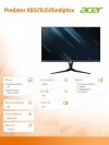 Monitor 32 cale Predator XB323UGXbmiiphzx