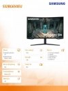 Monitor 32 cale LS32BG650EUXEN VA 2560x1440 16:9 2xHDMI/1xDP/LAN(RJ45)/2xUSB3.0 1ms(GTG) WiFi/BT głośniki zakrzywiony HAS+PIV 24