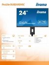Monitor 24 cale XUB2492HSC-B5 IPS,USB-C,HDMI,DP,USB3.0,HAS(150mm)
