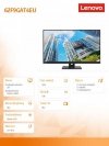Monitor ThinkVision 28 cali E28u-20 WLED 62F9GAT4EU